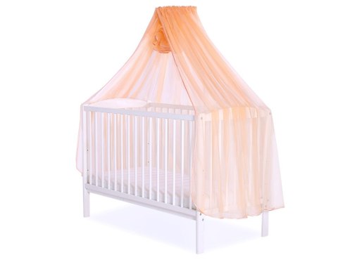 Moskitiera uniwersalna z szyfonu - brzoskwiniowa