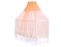 Moskitiera uniwersalna z szyfonu - brzoskwiniowa
