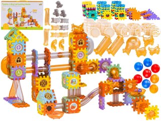 Klocki Konstrukcyjne, Tor Kulkowy Dla Kulek 226 Elementów Kulodrom Przecena 1