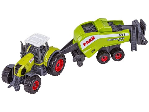 Zestaw 3 Pojazdów, Maszyny Rolnicze, 2 x Traktor, Kombajn, Farma