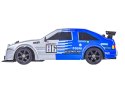 DUŻY Samochód Do Driftu Auto RC Drift 1:16 2,4 GHz PARA DYM Srebrna Toyota 4WD LED