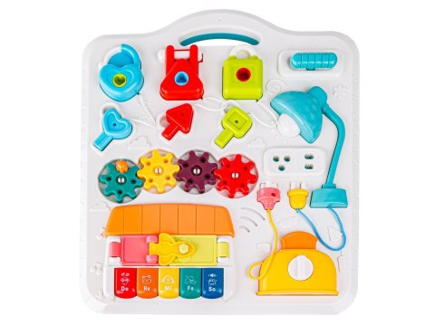 Edukacyjny Interaktywny Stolik Dla Dzieci, Pianinko, Klocki, Melodie Przecena 2