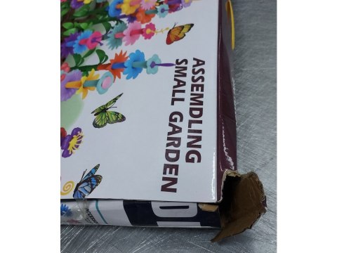 Klocki Konstrukcyjne Ogród Kwiatki 222 elementy, Zestaw Do Zbudowania Kwiatowej Kompozycji Przecena 1