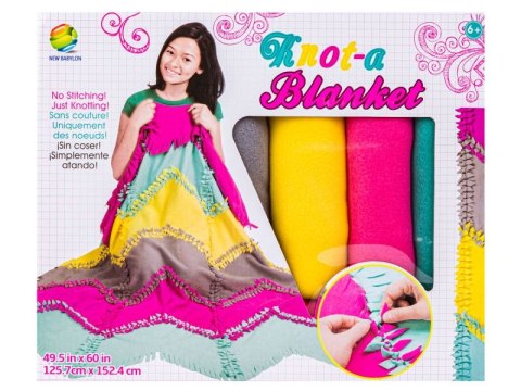 Kreatywny Zestaw, Wyszywanka, Pluszowy KOCYK Do Szycia DIY PATCHWORKOWA NARZUTKA KOC Przecena 1