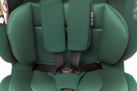4 BABY Fotelik GO-FIX 76-150cm DARK GREEN I-SIZE