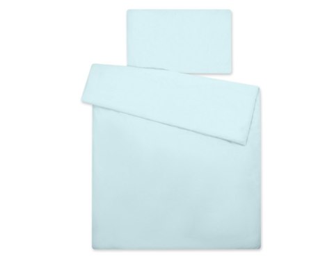 Bawełniana pościel dla dzieci 2-częściowa poszewki na poduszkę 60x40 i na kołderkę 120x90 - miętowa