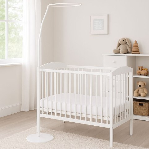 Stelaż do baldachimu/moskitiery do łóżeczka wolnostojący