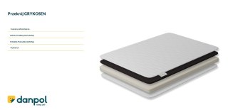 DANPOL Materac gryko-sen 140x70x7 T18B