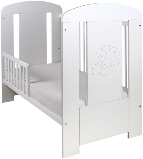 DREWEX Łóżeczko MIŚ BIAŁY COMFORT tapczanik