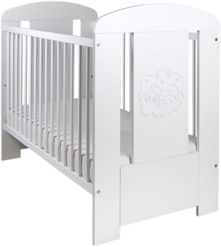 DREWEX Łóżeczko MIŚ BIAŁY COMFORT tapczanik