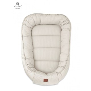 KIECZMERSKI Kokon niemowlęcy 55x75 cm MIMINU SOFT beżowy