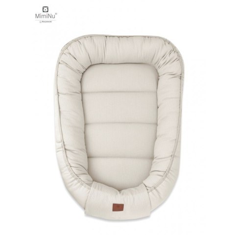 KIECZMERSKI Kokon niemowlęcy 55x75 cm MIMINU SOFT beżowy