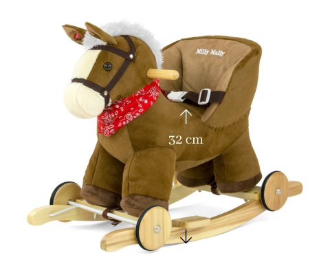MILLY MALLY 2193 Koń Polly Dark Brown