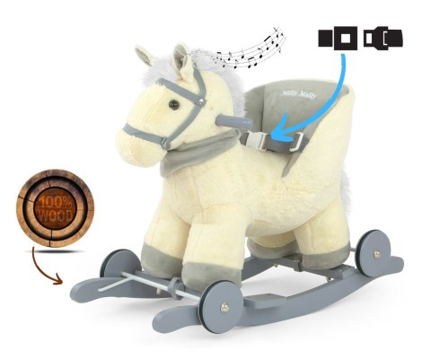 MILLY MALLY 2195 Koń POLLY Beige