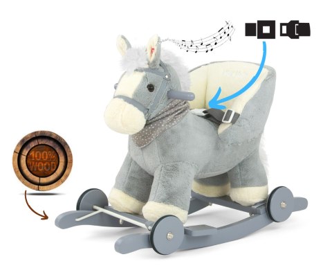 MILLY MALLY 2197 Koń Polly Grey