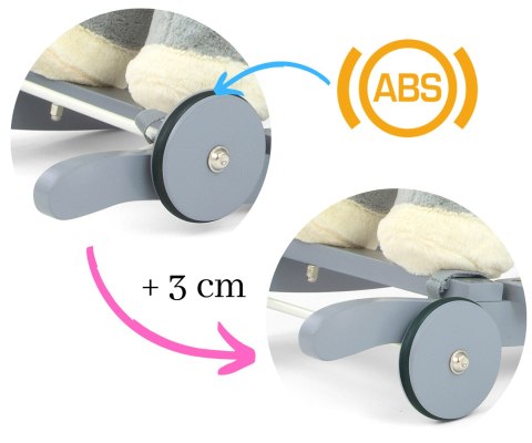 MILLY MALLY 2197 Koń Polly Grey