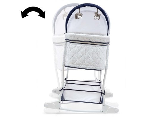 MILLY MALLY 5430 Kołyska Dream On - SIMPLE GREY