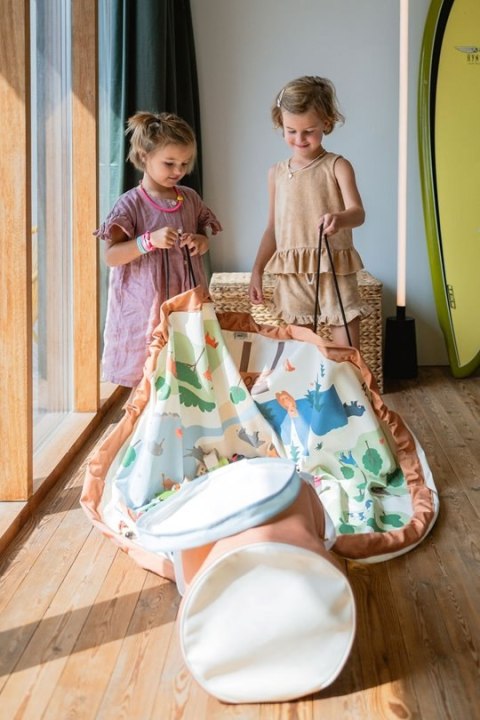 PLAY&GO SOO 601628 Kosz i mata 2w1 Zoo