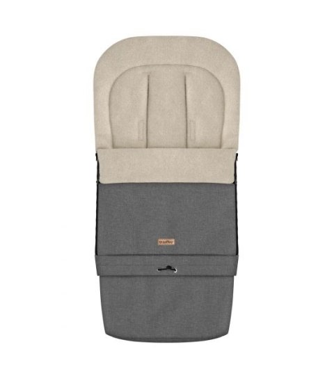 ZAFFIRO Regulowany śpiwór SleepGrow Scandi 0-36 m grey