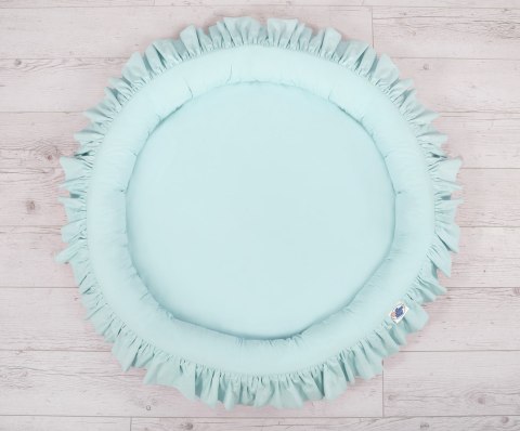 Gniazdko z falbanką - jasna mięta