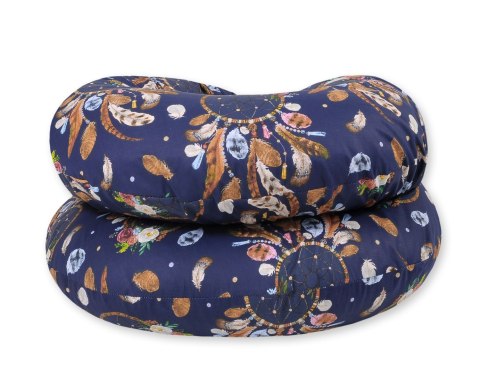 Poduszka ciążowa typu C dla kobiet w ciąży do spania karmienia + zdejmowana poszewka - łapacze snów