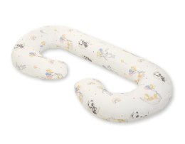 Poduszka ciążowa typu C dla kobiet w ciąży do spania karmienia + zdejmowana poszewka - baloniki