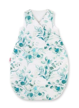 Śpiworek dla dzieci bawełniany M 3-12 mcy TOG 2.5 całoroczny ocieplany - eucaliptus mint
