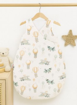 Śpiworek dla dzieci bawełniany M 3-12 mcy TOG 2.5 całoroczny ocieplany - sky adventure