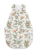 Śpiworek dla dzieci bawełniany M 3-12 mcy TOG 2.5 całoroczny ocieplany - woodland green