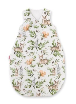 Śpiworek dla dzieci bawełniany M 3-12 mcy TOG 2.5 całoroczny ocieplany - woodland green